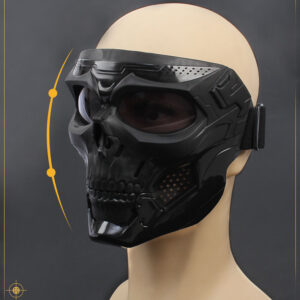Skull Motorcycle Goggles Model Show