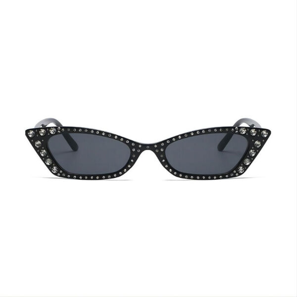 Diamond Rectangular Cat Eye Sunglasses